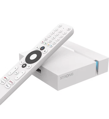 Strong Streaming TV Box LEAP-S3+ mit Google TV und Chromecast 4K UHD NEU & OVP - Bild 1 von 4