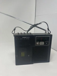 Realistic Minisette 3 Compact Cassette Tape Recorder With AM/ FM radio. Vintage - Picture 1 of 10