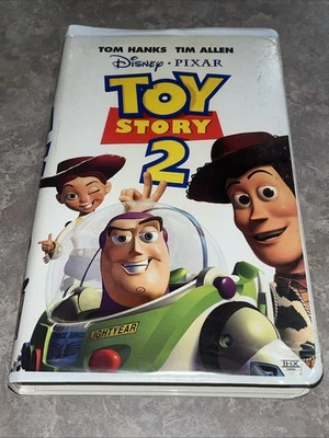 Toy Story 2 Walt Disney Pixar 2000 VHS  Tom Hanks Tim Allen ***TESTED*** Foto 1 de 4