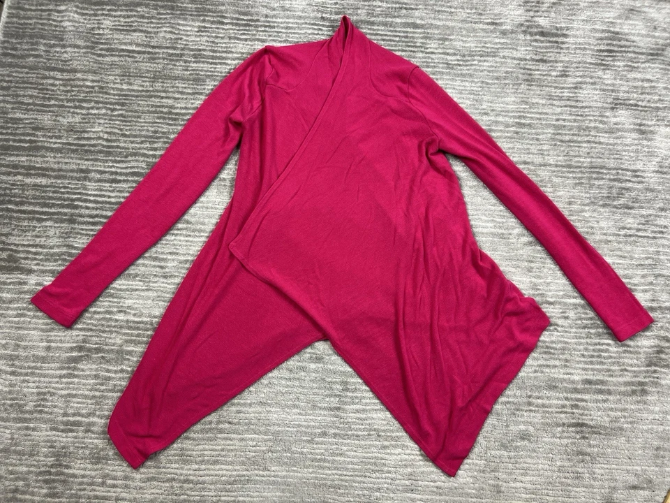 Vintage Van Heusen Cardigan Womens XS Pink Long Sleeve Duster Made in USA - Image 1 of 4