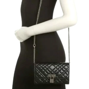 Kurt Geiger London Drench Quilt Wallet on a Chain - $145 - Picture 1 of 15