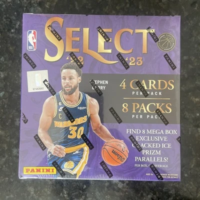 Mega caja de baloncesto Panini Select 2022-23 sellada de fábrica 32 tarjetas Foto 1 de 2
