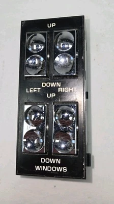 1988-92 Cadillac Deville Fleetwood Drivers Side Master Window Switch OEM GM - Image 1 of 3
