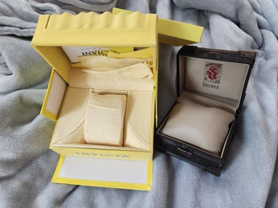 WATCH BOX BUNDLE - EMPTY BOXES - Invicta, Decree - Image 1 of 4