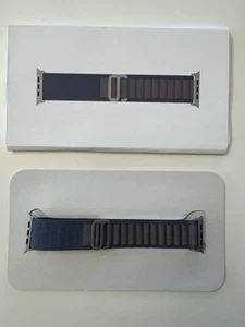 Original Apple Watch Ultra Armband 49 mm Blue Alpine loop  Größe M - Bild 1 von 3