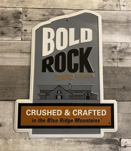 Letrero de hojalata de metal con barra de cueva de hombre sala de juegos publicidad en relieve de sidra dura de roca audaz - Imagen 1 de 9