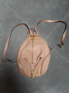 Rebecca Minkoff Cabrio Julian Kieselleder Rucksack hellbraun - Bild 1 von 6
