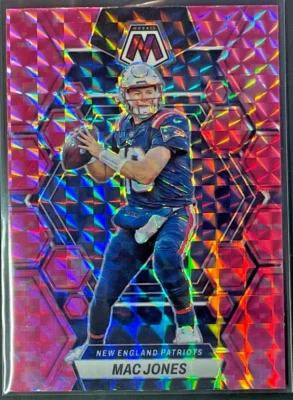 2023 PANINI MOSAIC MAC JONES CAMO PINK Mosaic- NEW ENGLAND PATRIOTS #261 - Image 1 of 2