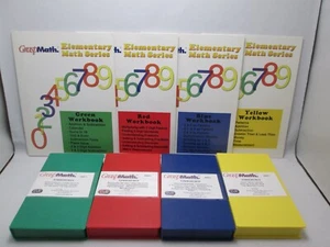 Grasp Math's Elementary Math Series w/ VHS tapes 2003 Homeschooling Aid - Picture 1 of 17