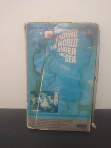 Around The World Under The Sea VHS, 1984 Mgm Big Box HTF RARE Ivan Tors - Picture 1 of 4