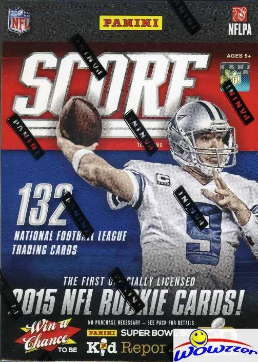 2015 Score Football HUGE Factory Sealed Blaster Box-11 Packs/132 Cards+RELIC !! - Image 1 of 1