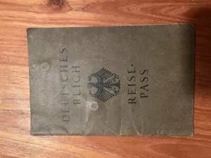 Reisepass Deutsches Reich 1935 - Bild 1 von 3