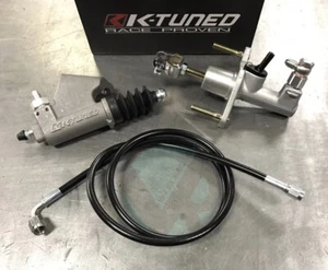 Exedy EM2 Master & Sc Cylinder & Black Clutch Line Kit For 06-11 Honda Civic Si - Picture 1 of 9