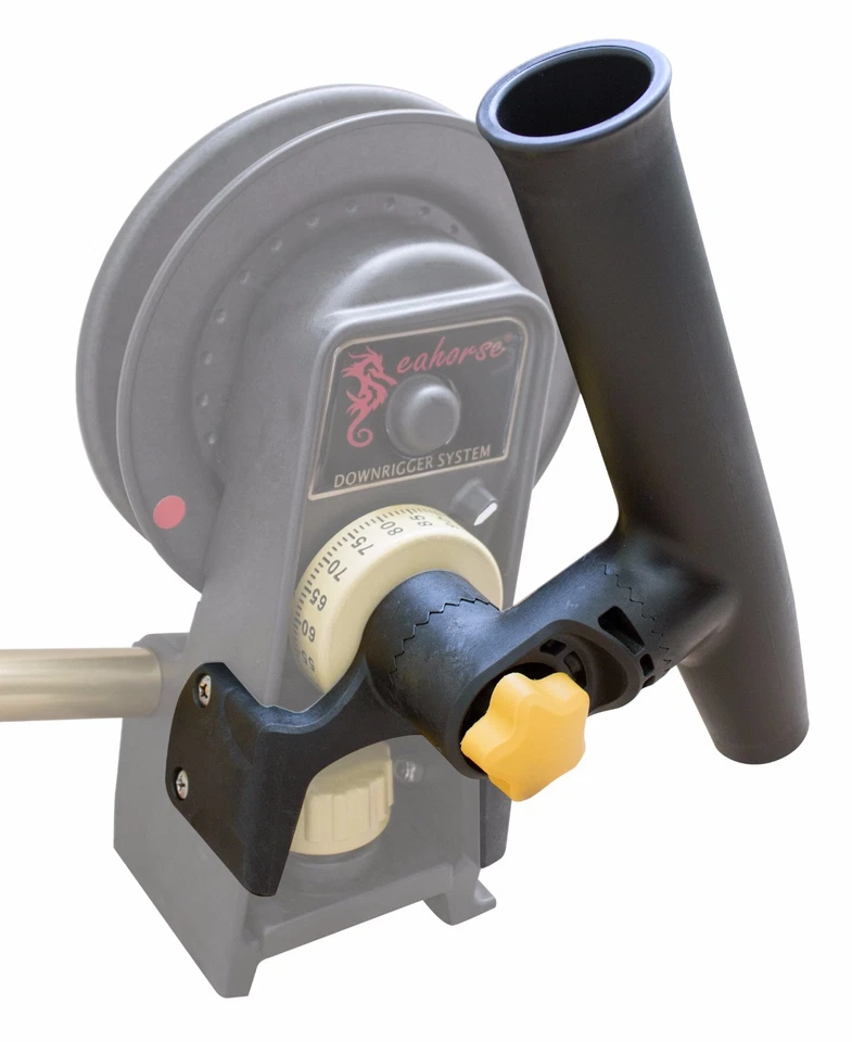 Adjustable Rod Holder attachment for PENN / Seahorse Downrigger by Troll-Master - Imagem 1 de 1