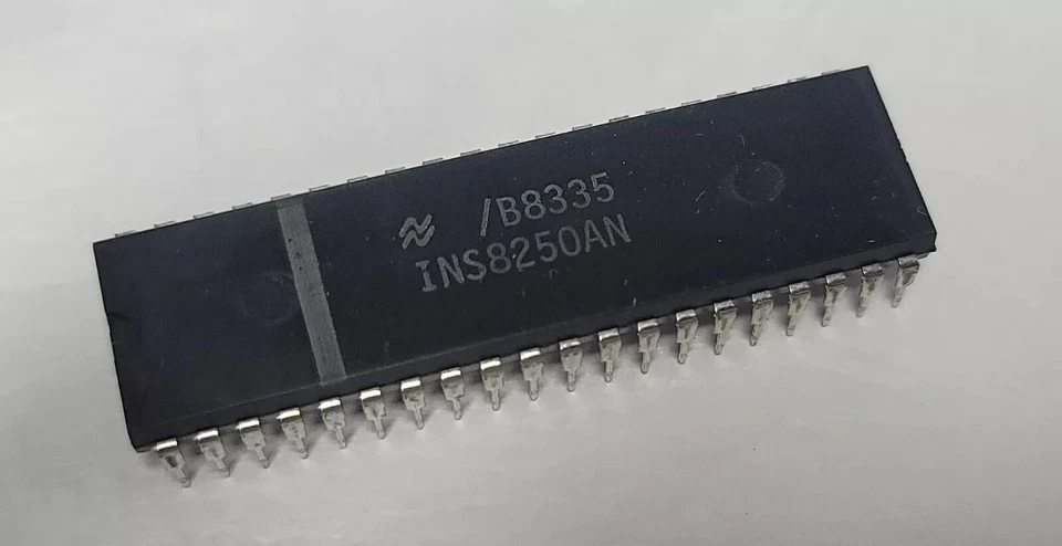 INS8250AN - UART, Serial I/O Controller, NMOS, PDIP40, 8088- based microcomputer - Image 1 of 1
