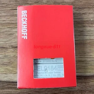 New BECKHOFF EL9184 PLC Via FedEx or DHL - Picture 1 of 4
