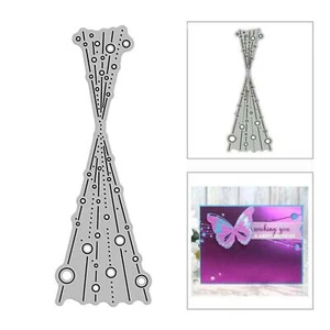 Christmas Bubble Spotty Line Metal Cutting Dies Scrapbooking Stencils Hot R5 - Picture 1 of 8