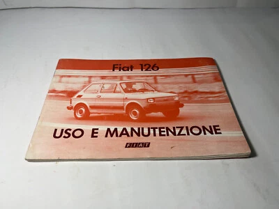 MANUALE USO E MANUTENZIONE FIAT 126 1976 - Immagine 1 di 4
