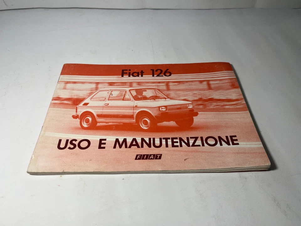 MANUALE USO E MANUTENZIONE FIAT 126 1976 - Immagine 1 di 4