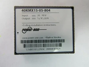 POWER-ONE 40KMX15-05-804 ENTRADA 20-90V SALIDA 5.2V,2.8V - Imagen 1 de 6