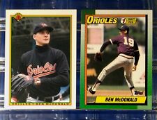 Ben McDonald 2 Card Rookie Lot • 1990 #1 Draft Pick • Topps #774 • Bowman #243