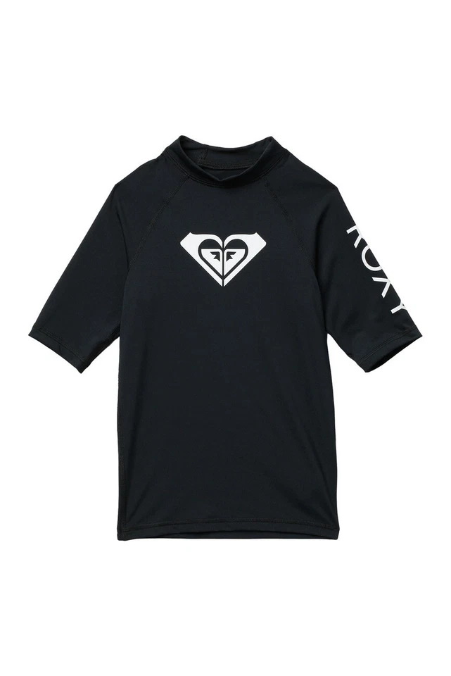 ROXY GIRLS TOP - RASHGUARD SZ XL BLACK