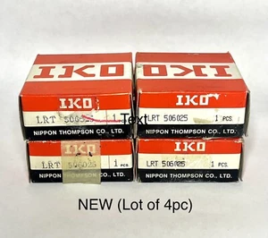 NEW IKO LRT 506025 Nippon Thomson Bearing (Lot of 4pc) - Picture 1 of 3