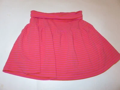 Hanna Andersson Niñas Patinadora Falda Rosa Rayas Talla 130 EE. UU. 8 USADA EN EXCELENTE ESTADO Foto 1 de 3