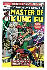 Master of Kung Fu 20 VF/NM 9.0 Bronze Age 1st Appearance of Razor Fist