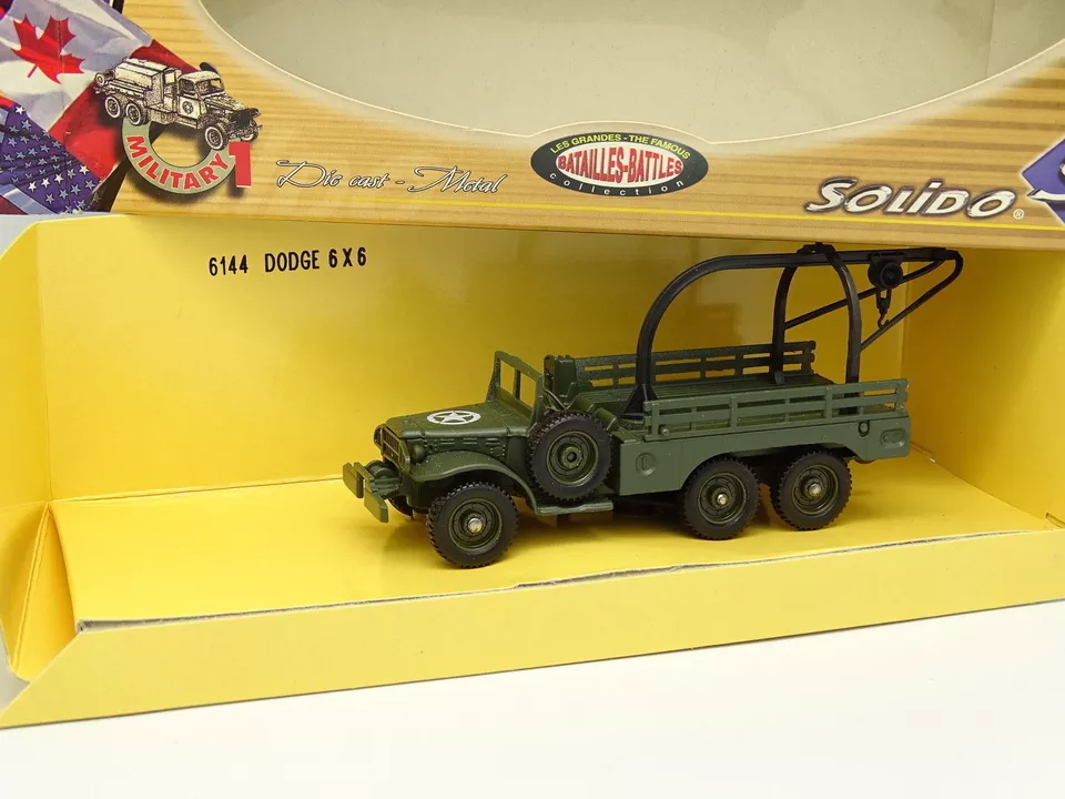 Solido Military Army 1/50 - Dodge 6X6 Tow Truck - Image 1 of 1