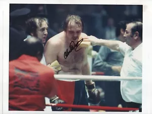 Boxer Chuck Wepner vs Muhammad Ali 8x10 Photo Wepner Autograph Signed Boxing - Picture 1 of 3