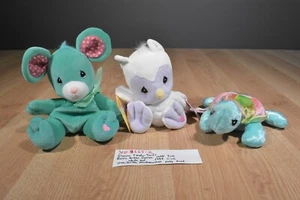 Enesco Precious Moments Tender Tails Mouse, Búho, Tortuga Beanbag Peluche (310-3665-2) - Imagen 1 de 11