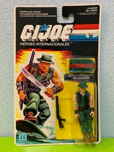 GI JOE MUSKRAT V1 - HASBRO 1989 - SNIB - GIJOE G.I.JOE - Imagen 1 de 12