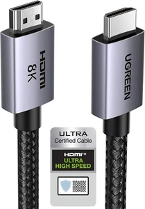 UGREEN HDMI 2.1 Cable Certified 10K 8K 4K 1440P@240/165/120Hz eARC HDR - Picture 1 of 6