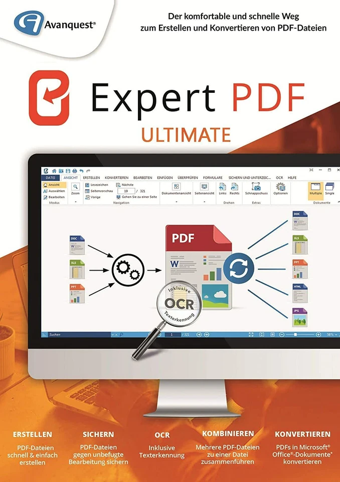 Expert PDF 14 Ultimate Download mit OCR EAN 4023126121097 - Bild 1 von 1