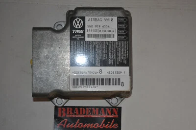      VW Passat 3C 2,0TDI Original Airbag Steuergerät TRW 5n0959655a - Immagine 1 di 2