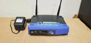 Linksys Broadband Wireless-G Router 4-Port, 54 Mbps, 2.4 GHz with Adapter ver 6 - Picture 1 of 6