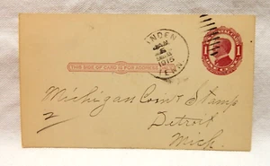 UX24 WILLIAM McKINLEY POSTAL CARD POSTMARKED 1915 - Picture 1 of 2