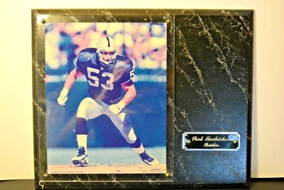 Placa de recuerdos deportivos de colección de Rob Fredrickson de los Oakland Raiders placa de 15"x12" Foto 1 de 4