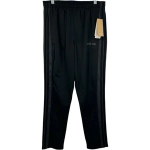 Nuevo con etiquetas Pantalones deportivos Adidas Primegreen Trico Cremallera Entrenamiento Fútbol Pista para hombre negros talla M - Imagen 1 de 7
