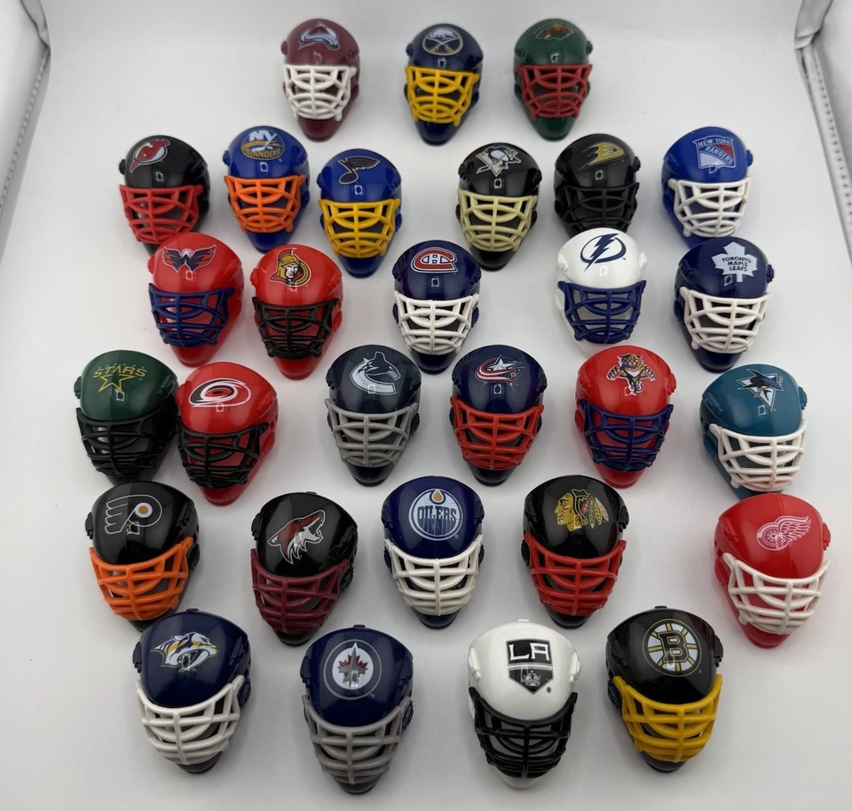 Franklin NHL Hockey sobre Hielo Mini Máscara de Portero Rastreador 29 Cascos de Equipo Falta 1 Foto 1 de 4