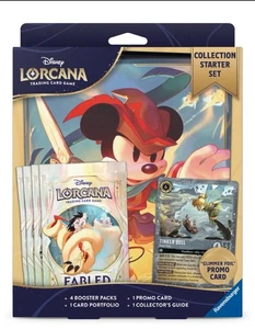 Disney Lorcana TCG Fabled Collection Starter Set En mano - Imagen 1 de 1