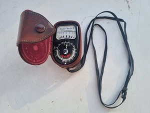 Weston Master II Universal Exposure Meter Vintage Model S141/735 & Leather Case - Picture 1 of 3