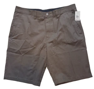 Volcom Size 38 Brown Casual Shorts NWTs 10 1/2" Inseam Zipper and Pockets - Picture 1 of 11