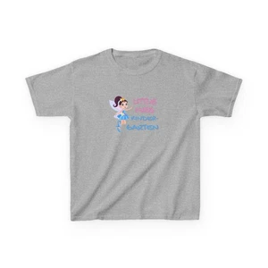 Little Miss Kindergarten Gray Kids Heavy Cotton™ Tee Short Sleeves Coquette - Picture 1 of 6