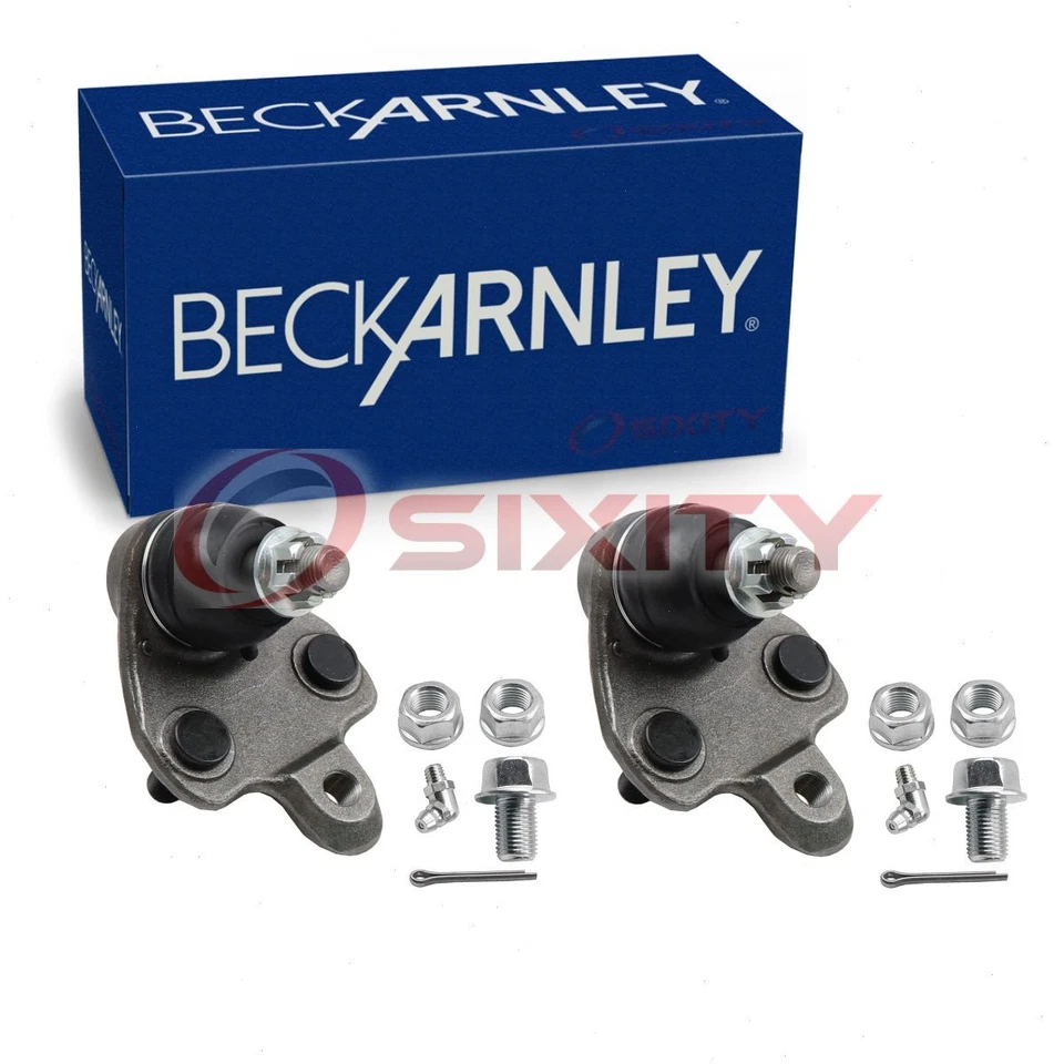 2 rótulas inferiores delanteras Beck Arnley para Toyota Corolla 2003-2019 1,8 L xq Foto 1 de 4