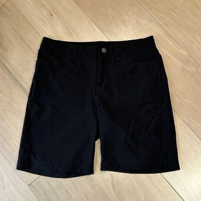Patagonia Skyline Traveler Black Shorts 8" Inseam Women's 10 - Image 1 of 4
