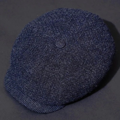 STETSON Hat Bakerboy Flat Cap Mens XL Hatteras Newsboy Celebrity Gatsby Peaky 61 - Image 1 of 4