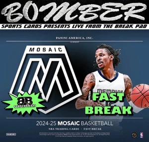 Sacramento Kings 2024-25 Panini Mosaic Fast Break Basketball 5-Box Break 3 - Picture 1 of 1