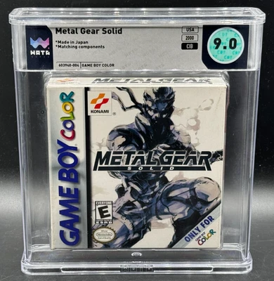 Metal Gear Solid Nintendo Game Boy Color CIB Complete WATA 9.0 Graded - Image 1 of 2